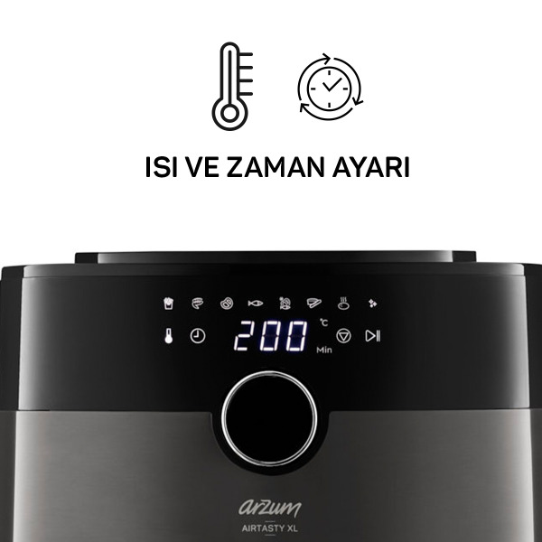 سرخکن بدون روغن برند Arzum ترکیه مدل Ar2074-G