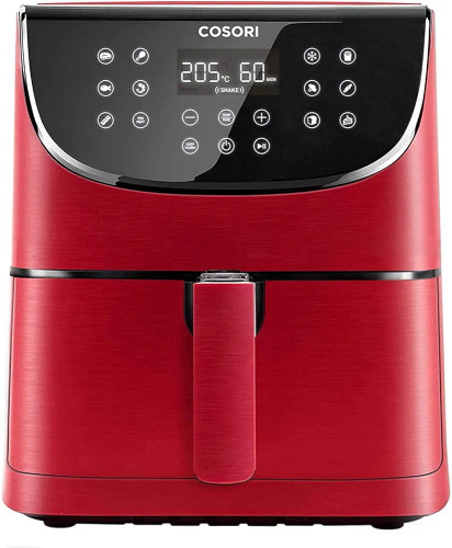 سرخکن بدون روغن برند Cosori آمریکا با ظرفیت 5.5 لیتری هوشمند ( Wifi ) قرمز