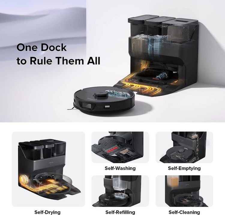 جارو رباتیک هوشمند شیائومی مدل Roborock S7 MaxV Ultra