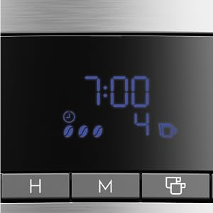 دستگاه قهوه فیلتر با آسیاب و تنظیم زمان و تنظیم عطر قهوه برند Electrolux مدل Explore 6 E6CM1-5ST