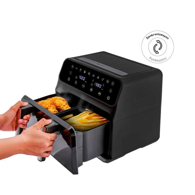 سرخکن بدون روغن Karaca ترکیه مدل Multifry XXXL 9 Litre