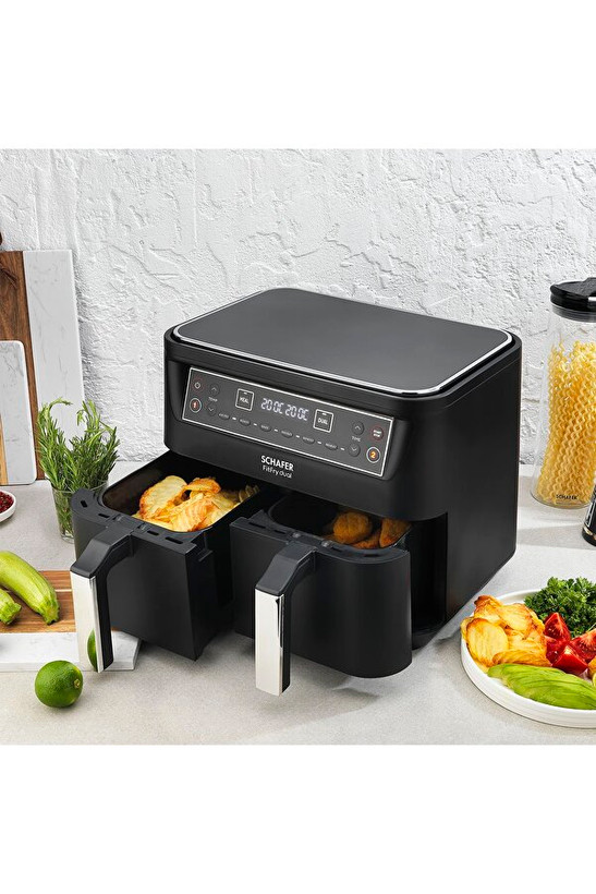 سرخکن بدون روغن Schafer مدل Thermochef Dual Dijital