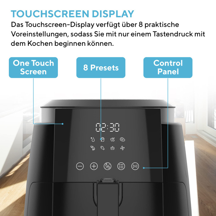 سرخکن بدون روغن Kumtel مدل Digital Fastfryer XL