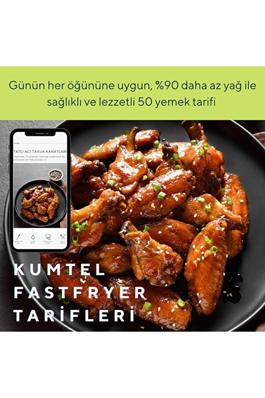 سرخکن بدون روغن Kumtel مدل Digital Fastfryer XL