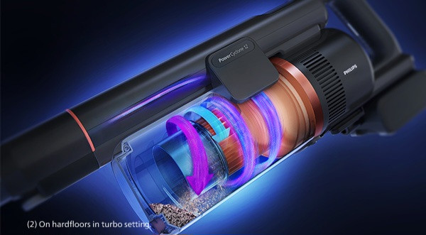 جارو شارژی آب و خاک فیلیپس سری 7000 مدل XC7057/01 Aqua