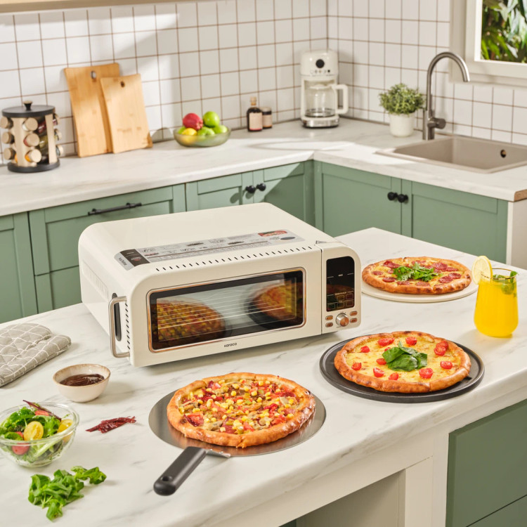 سرخکن و پیتزا پز کاراجا ترکیه مدل Multicrust Artisan Retro کرم