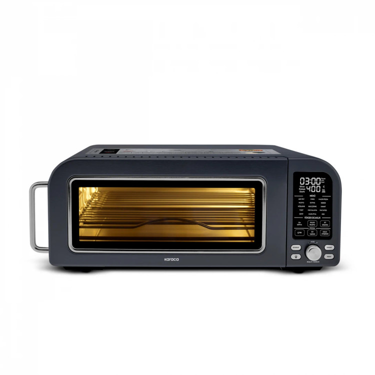 سرخکن و پیتزا پز کاراجا ترکیه مدل Multicrust Artisan Retro مشکی