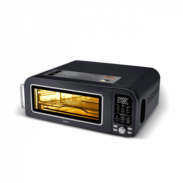 سرخکن و پیتزا پز کاراجا ترکیه مدل Multicrust Artisan Retro مشکی