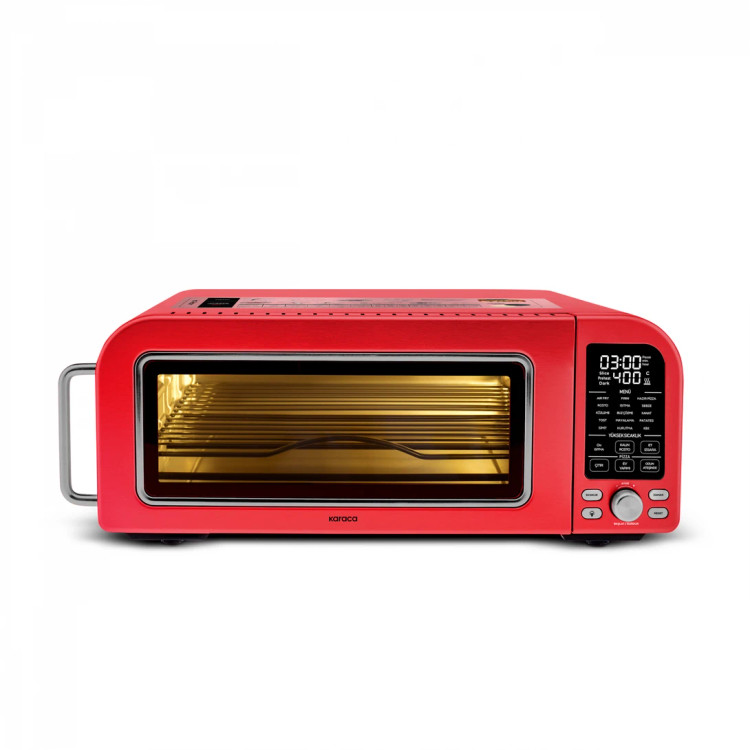 سرخکن و پیتزا پز کاراجا ترکیه مدل Multicrust Artisan Retro قرمز