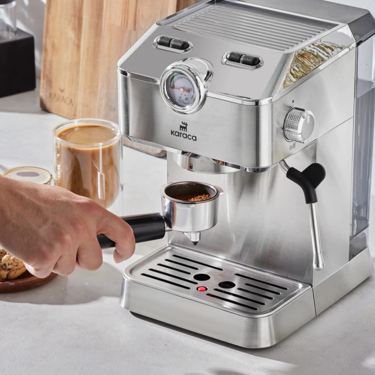 اسپرسوساز نیمه اتوماتیک کاراجا ترکیه مدل Coffee Art 1101