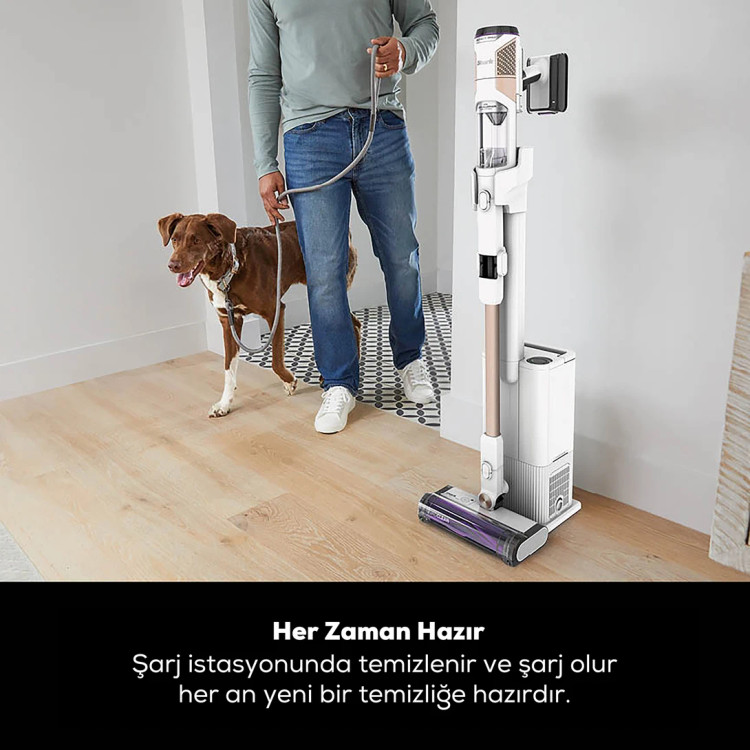 جارو شارژی برند Shark آمریکا مدل Detect Pro IW3611EU با قابلیت خالی کردن مخزن خودکار