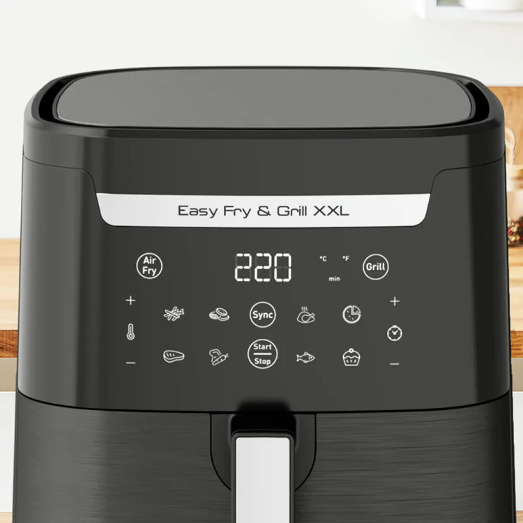 سرخکن بدون روغن Tefal فرانسه مدل EY8018TR مشکی