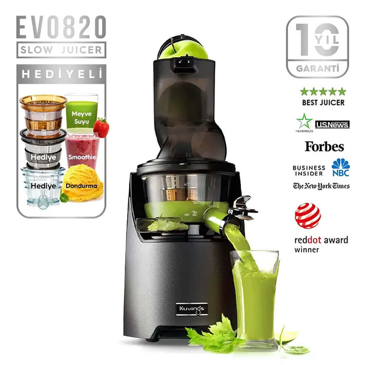 آبمیوه گیری و بستنی ساز Kuvings کره جنوبی مدل EVO820