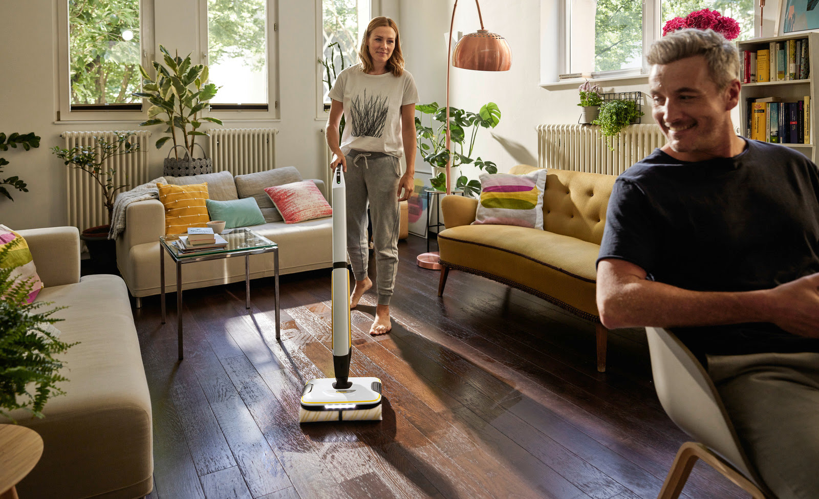 زمین شوی برند کارچر آلمان مدل FC 7 Cordless