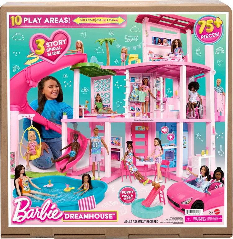 اسباب بازی برند Barbie مدل خانه رویایی جدید باربی HMX10