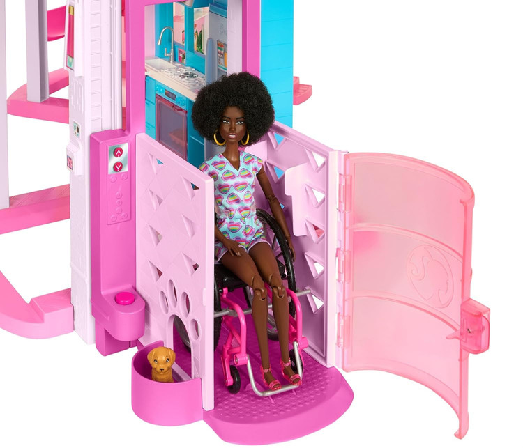 اسباب بازی برند Barbie مدل خانه رویایی جدید باربی HMX10