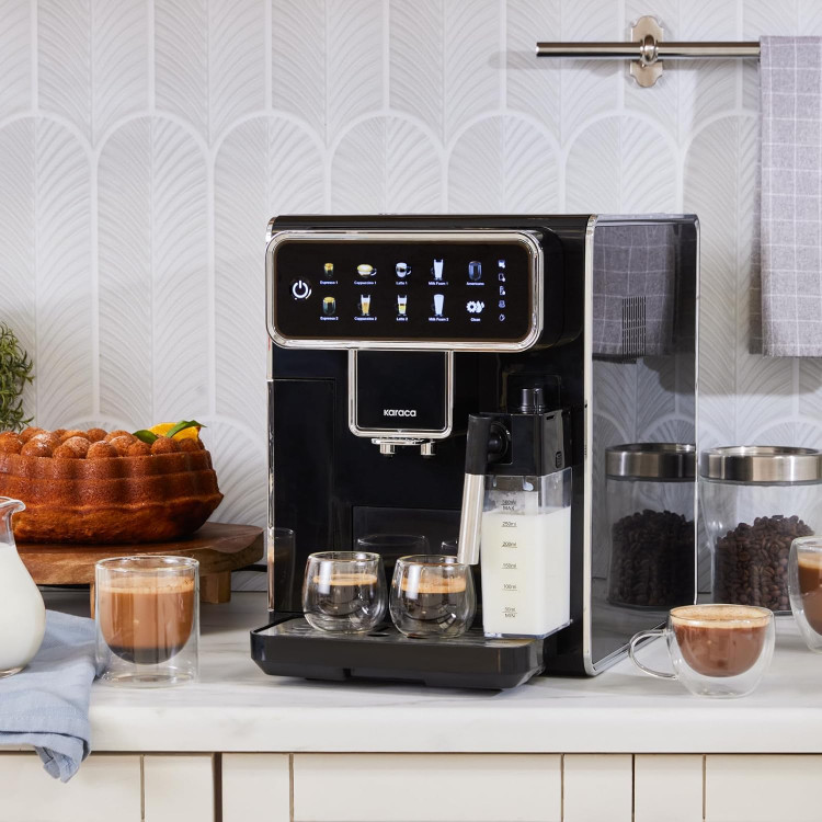 اسپرسوساز تمام اتوماتیک برند کاراجا ترکیه مدل Coffeemaestro مشکی