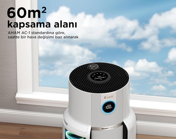 دستگاه تصفیه هوای برند Shark آمریکا مدل NeverChange5 HP150EU