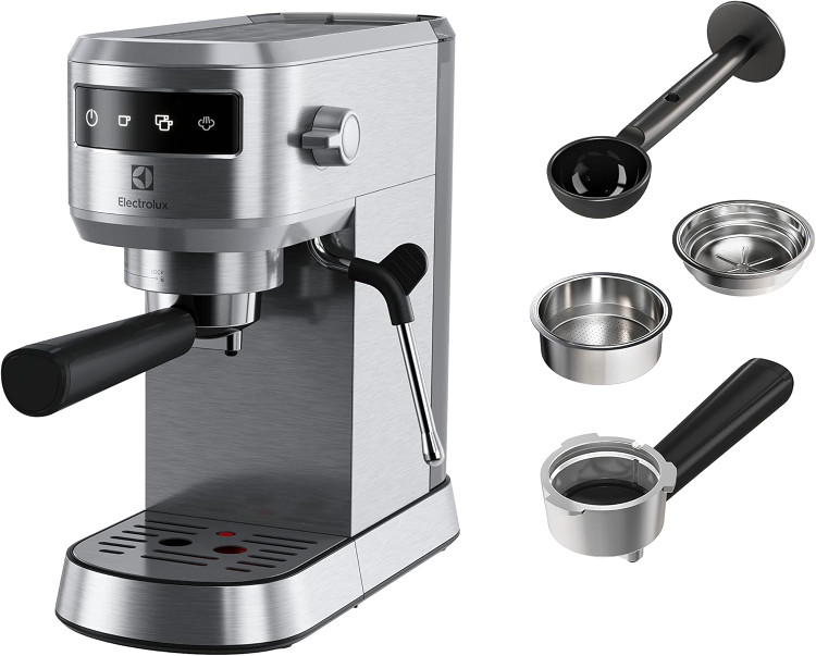 اسپرسوساز Electrolux سوئد مدل E6EC1-6ST Explorer 6 استیل نقره ای