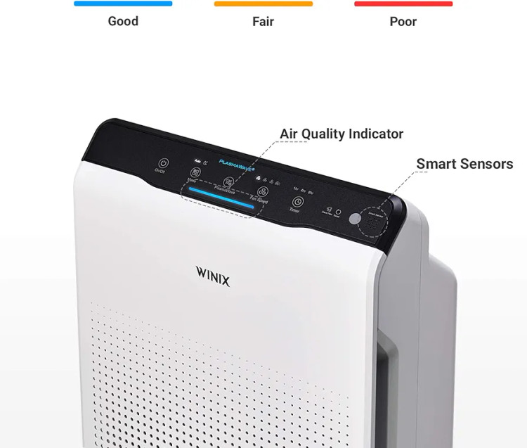 دستگاه تصفیه هوای برند Winix Zero کره مدل AZBU330-HWE