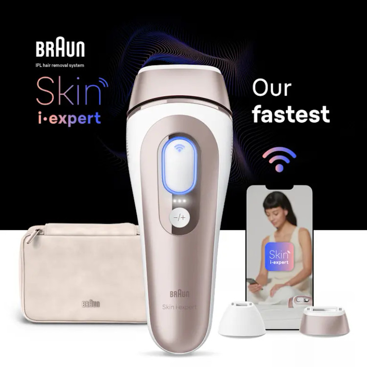 لیزر موهای زائد صورت و بدن برند Braun آلمان مدل PL7147
