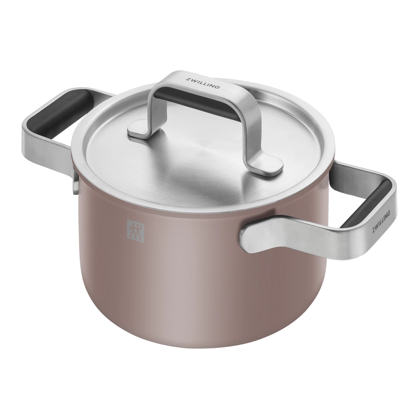 سرویس قابلمه استیل ۵ تکه ( ۹ پارچه ) Zwilling آلمان مدل Pure رنگ رز