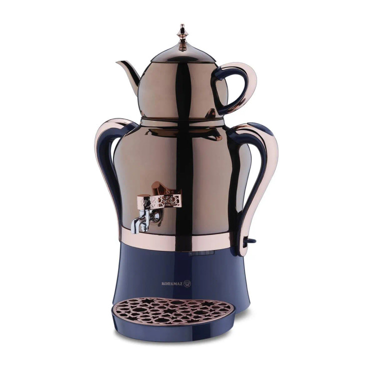 سماور برقی استیل برند کرکماز ترکیه مدل Hanedan A843
