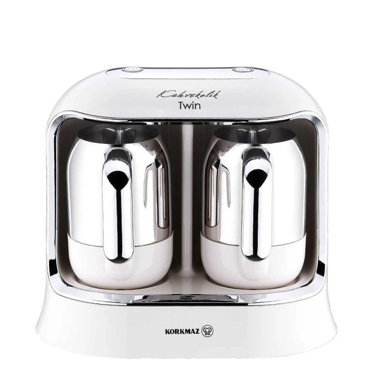 قهوه ساز اتوماتیک برند کرکماز ترکیه مدل kahvekolik Twin A861