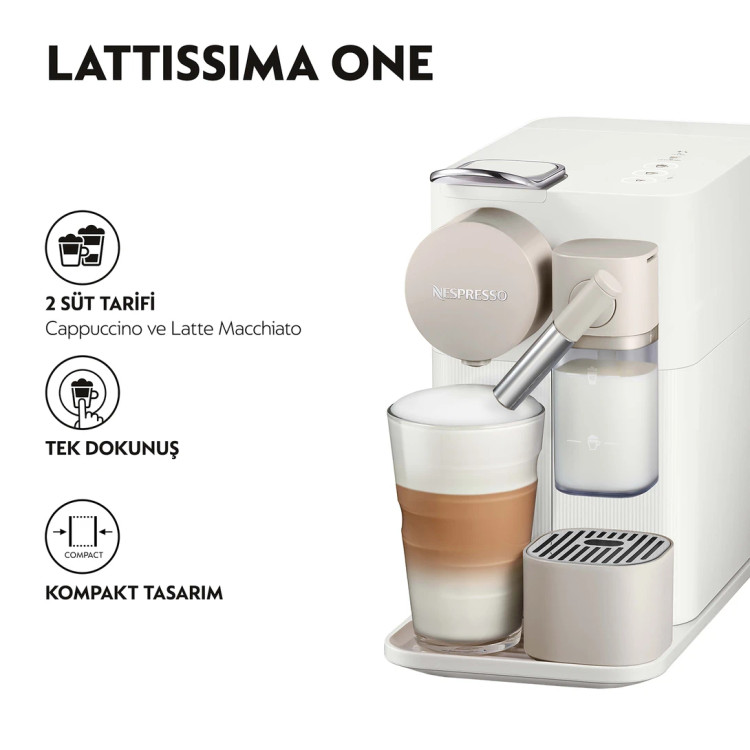 اسپرسوساز برند نسپرسو مدل Lattissima One F121 سفید