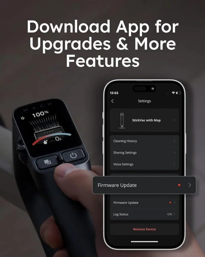 جارو شارژی چندکاره حرفه ای برند Eufy مدل Mach V1 Ultra