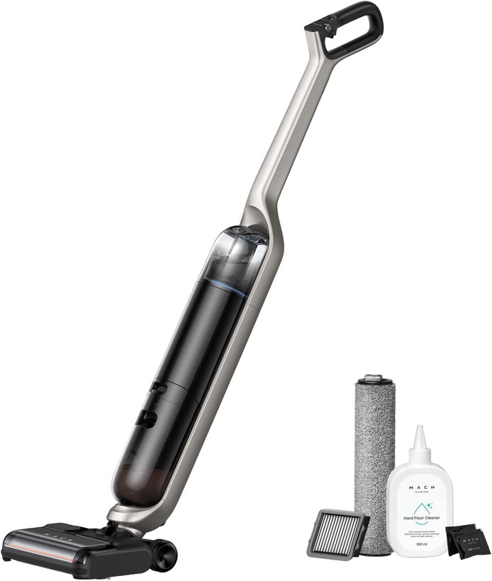 جارو شارژی چندکاره حرفه ای برند Eufy مدل Mach V1 Ultra