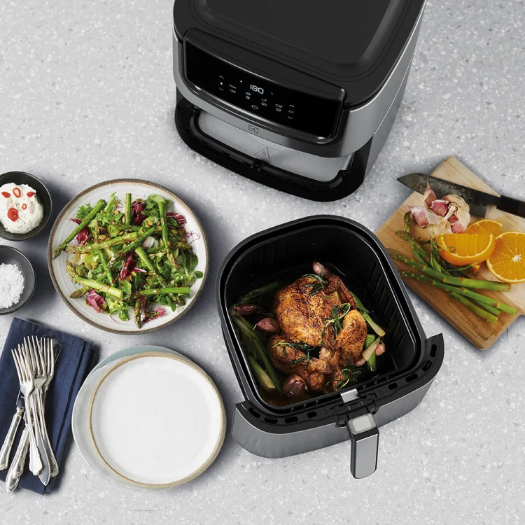 سرخکن بدون روغن برند Electrolux سوئد مدل E6AF1-6ST استیل
