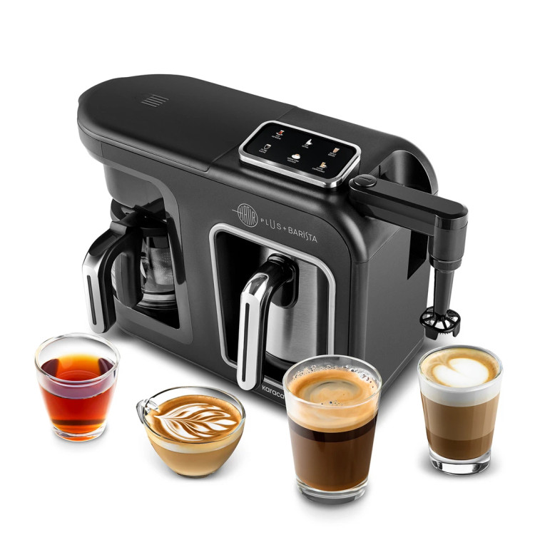 قهوه ساز سخنگوی ۶ کاره برند Karaca ترکیه مدل Hatır Plus Barista