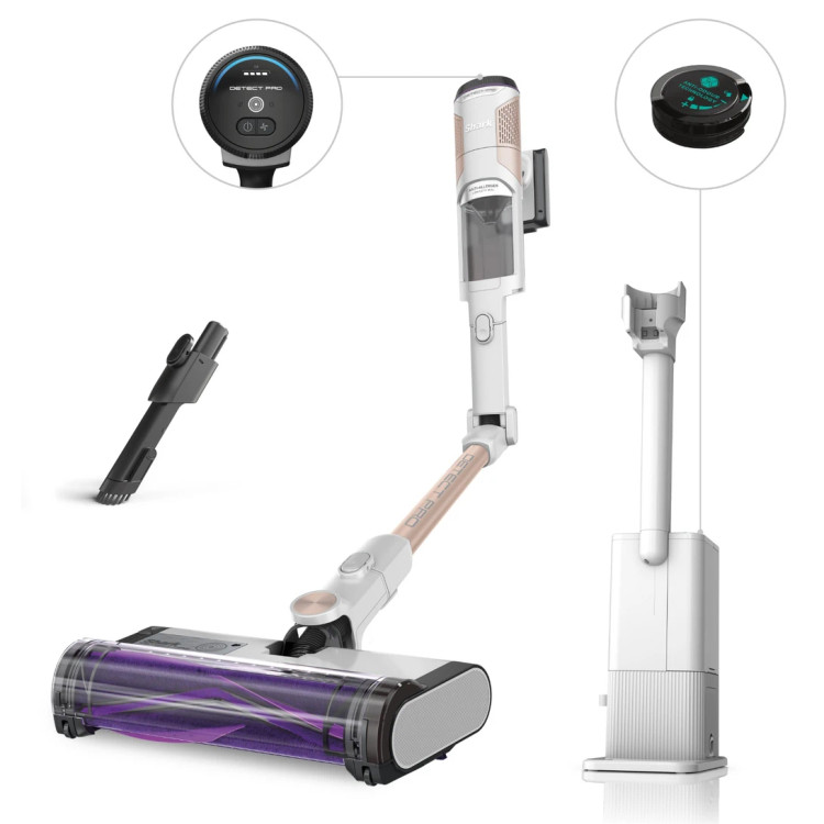 جارو شارژی برند Shark آمریکا مدل Detect Pro IW3611EU با قابلیت خالی کردن مخزن خودکار
