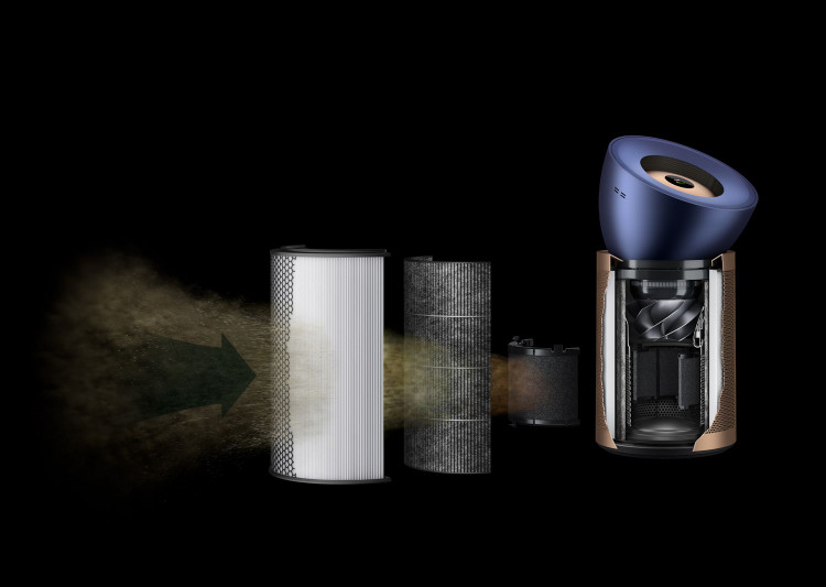 دستگاه تصفیه هوای برند Dyson انگلیس مدل Purifier Big + Quiet Formaldehyde BP04 ( جدید )