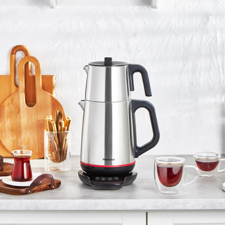 چایساز لمسی و سخنگوی Homend مدل Royaltea 1708H