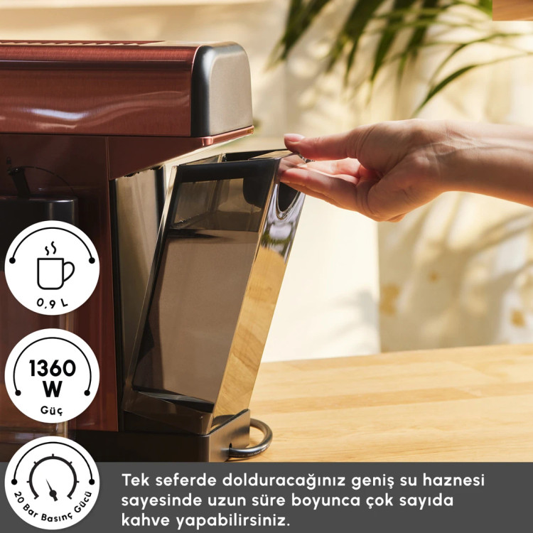 اسپرسوساز تمام اتوماتیک کاراجا ترکیه مدل MyCaffe Barista S20