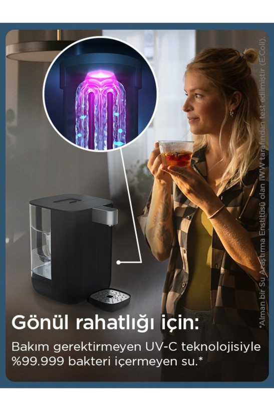 دستگاه تصفیه آب رومیزی Brita آلمان مدل Cube مشکی (ظرفیت 4 لیتر )