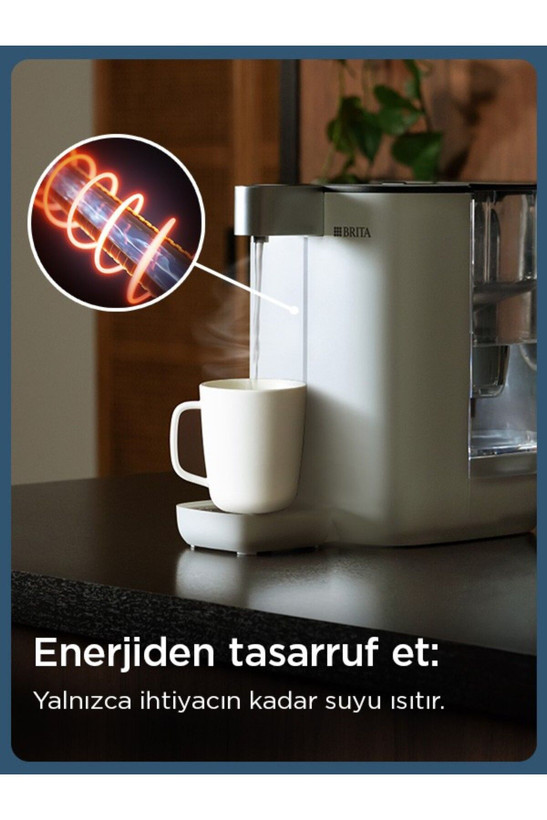 دستگاه تصفیه آب رومیزی Brita آلمان مدل Cube مشکی (ظرفیت 4 لیتر )