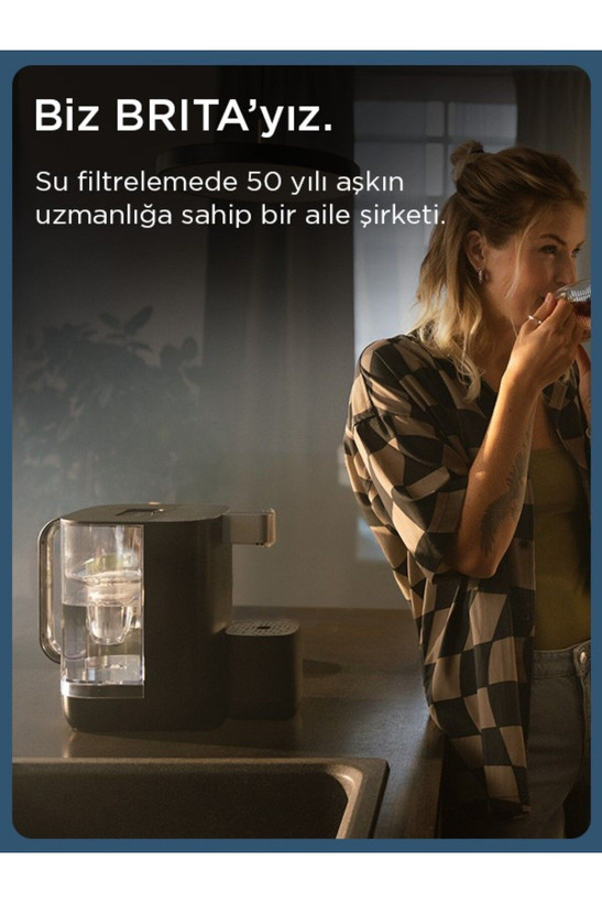 دستگاه تصفیه آب رومیزی Brita آلمان مدل Cube مشکی (ظرفیت 4 لیتر )
