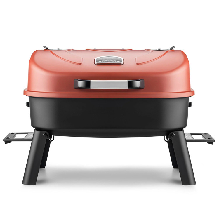 باربیکیو برند Guruss مدل Go Grill به رنگ قرمز اکسیدی