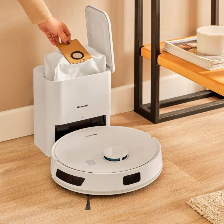 جارو رباتیک هوشمند Homend ترکیه مدل Alex Laser 1289H سفید