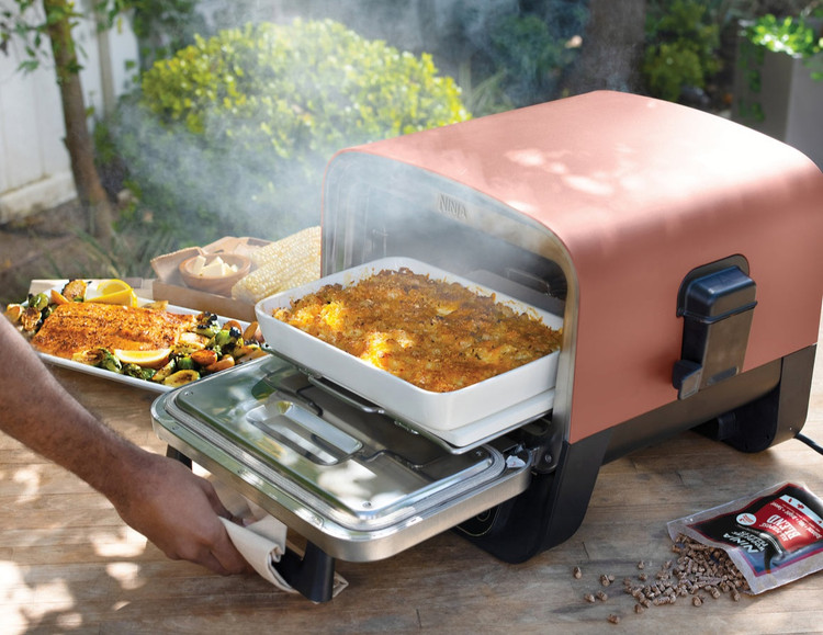 فر و پیتزا پز نینجا آمریکا مدل Woodfire OO101EU