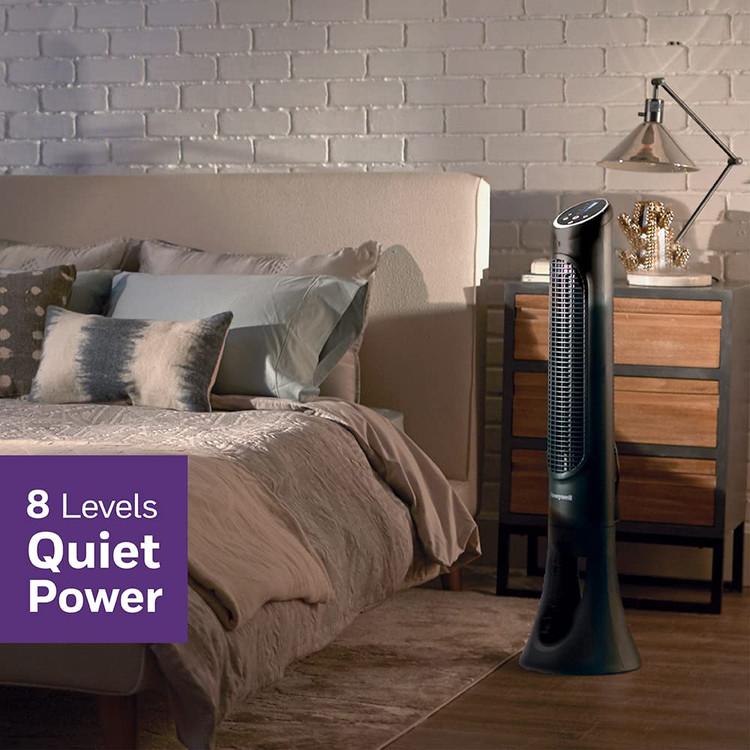 پنکه برجی برند Honeywell آمریکا مدل QuietSet8 HYF290 مشکی