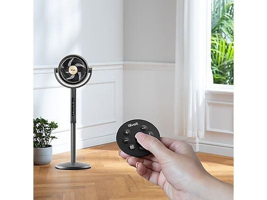 پنکه ایستاده برند Levoit آمریکا مدل Pedestal Circulator طوسی