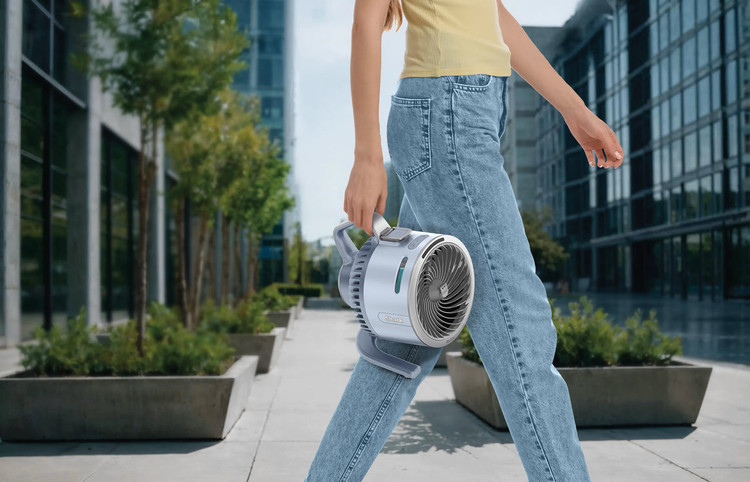 پنکه خنککننده با سیستم بخار برند Shark آمریکا مدل Flexbreeze HydroGo FA050