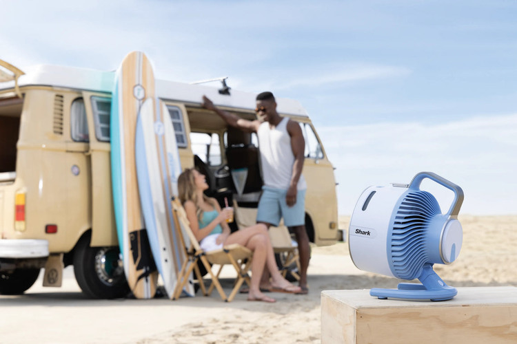 پنکه خنککننده با سیستم بخار برند Shark آمریکا مدل Flexbreeze HydroGo FA050