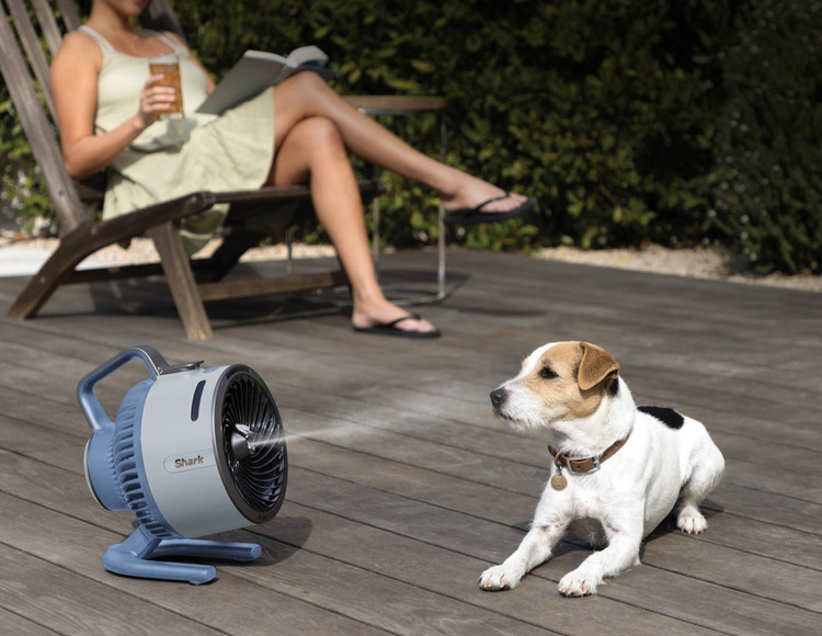 پنکه خنککننده با سیستم بخار برند Shark آمریکا مدل Flexbreeze HydroGo FA050