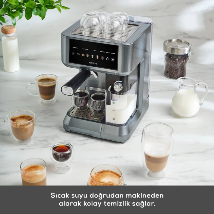 اسپرسوساز نیمه اتوماتیک Karaca ترکیه مدل MyCaffe Barista S10