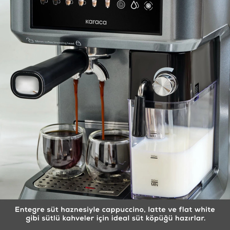 اسپرسوساز نیمه اتوماتیک Karaca ترکیه مدل MyCaffe Barista S10